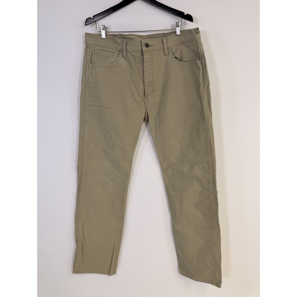 NWOT Levi's Workwear Fit Pants Mens 38x34 Tan Khaki Canvas Straight Leg
